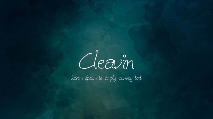 Cleavin Font