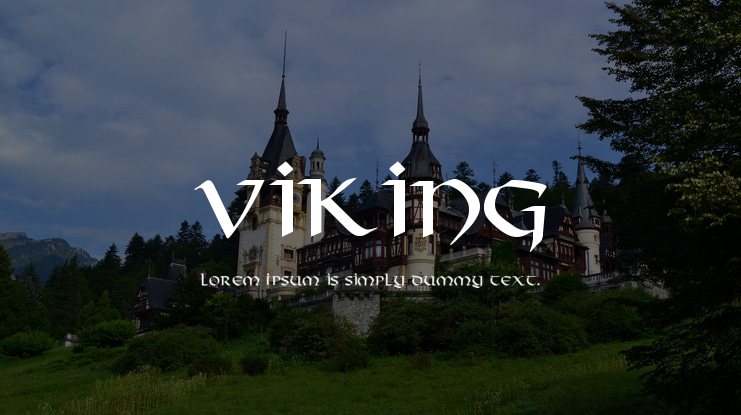 Viking Font