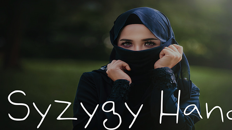 Syzygy Hand Font