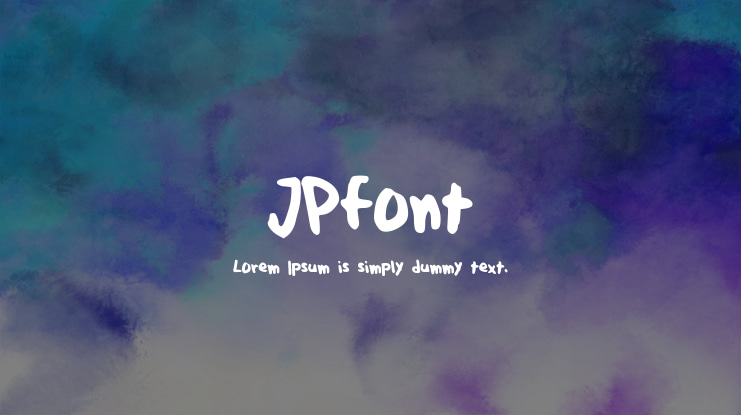 JPfont Font