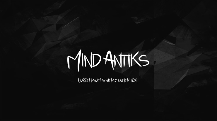 Mind Antiks Font