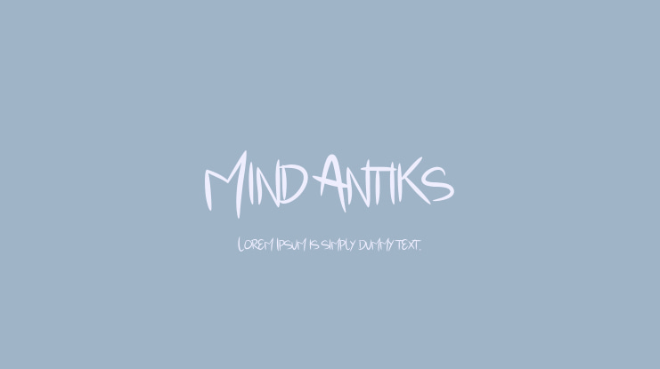 Mind Antiks Font