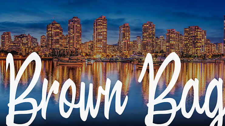Brown Bag Font