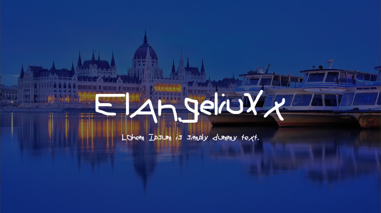 ElAngeliuXx Font