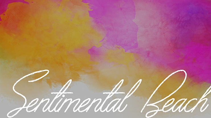 Sentimental Beach Font