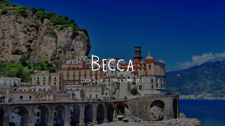 Becca Font