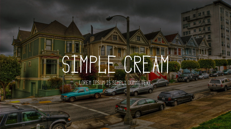 Simple Cream Font