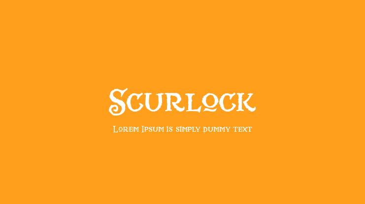 Scurlock Font