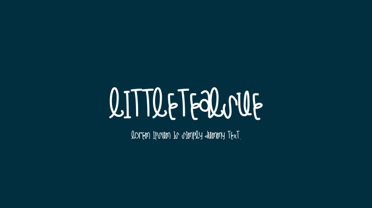LittleTealSue Font