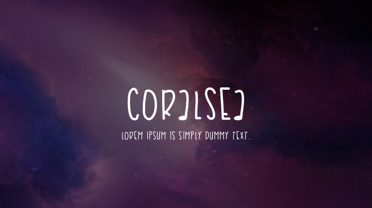 CoralSea Font