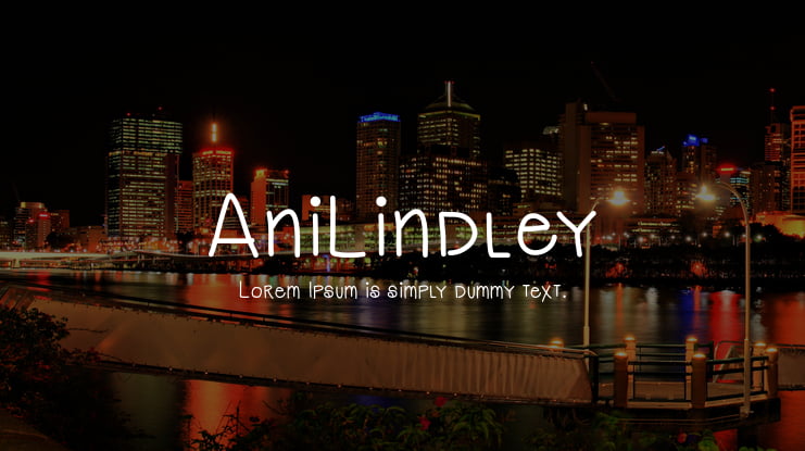 AniLindley Font