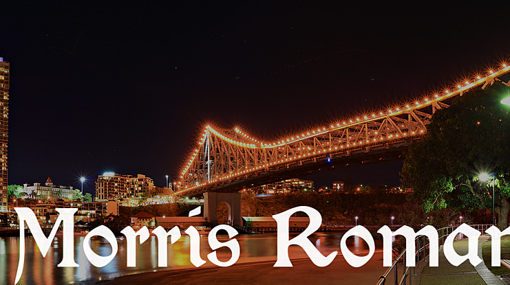 Morris Roman Font Family