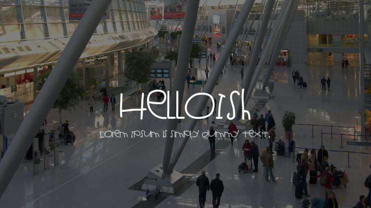 HelloIsh Font