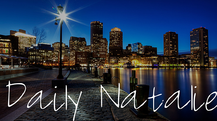 Daily_Natalie Font
