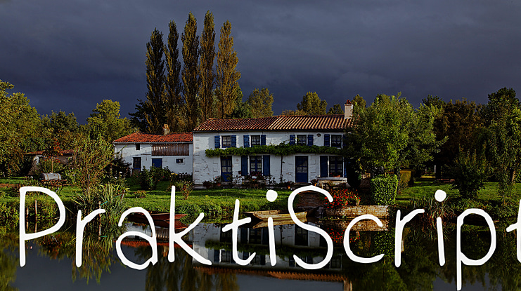 PraktiScript Font