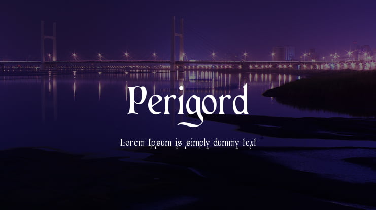 Perigord Font