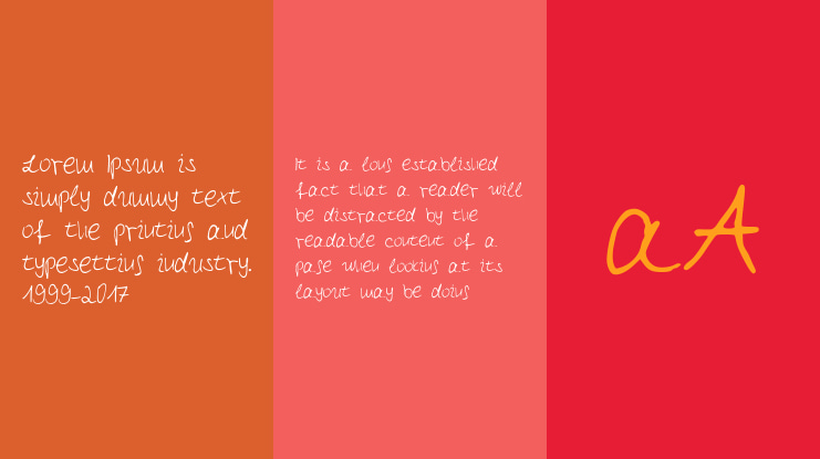 MyfirstHandwriting Font