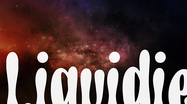 Liquidie Font