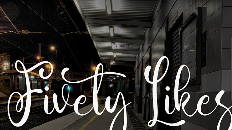 Fivety Likes Font