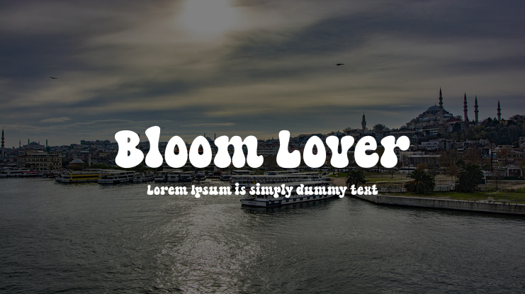 Bloom Lover Font