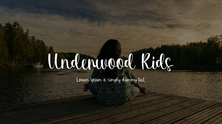 Underwood Kids Font