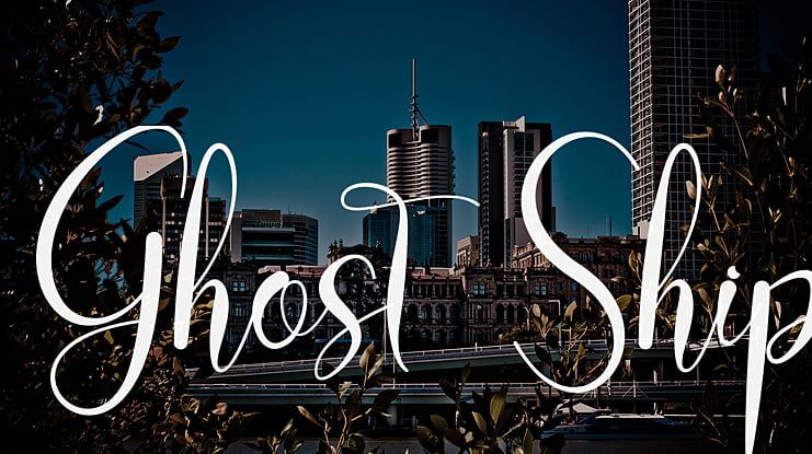 Ghost Ship Font