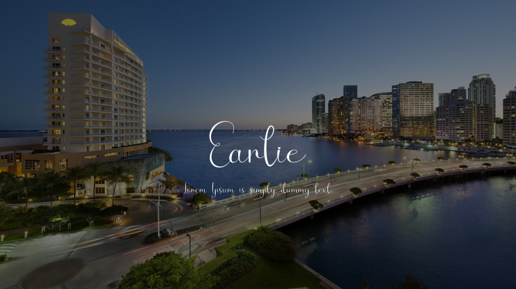 Earlie Font