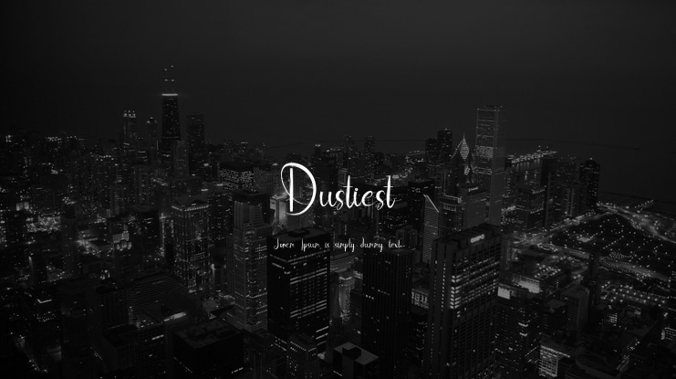Dustiest Font