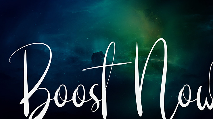 Boost Now Font