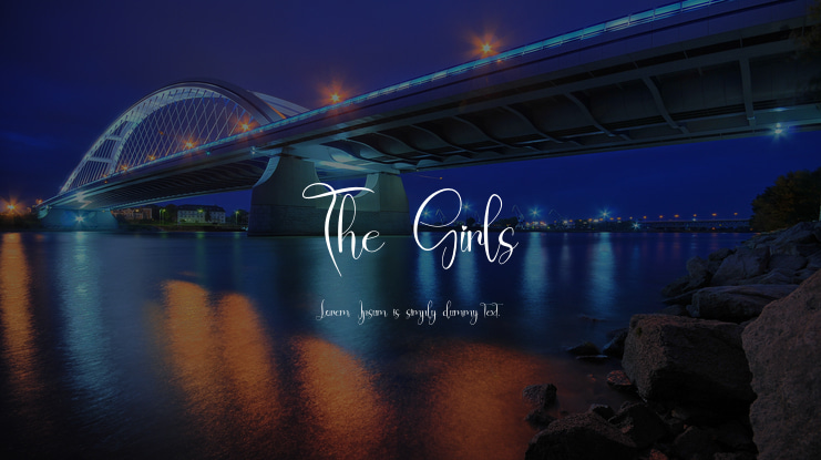 The Girls Font
