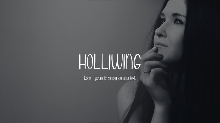 HOLLIWING Font