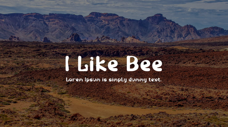 I Like Bee Font