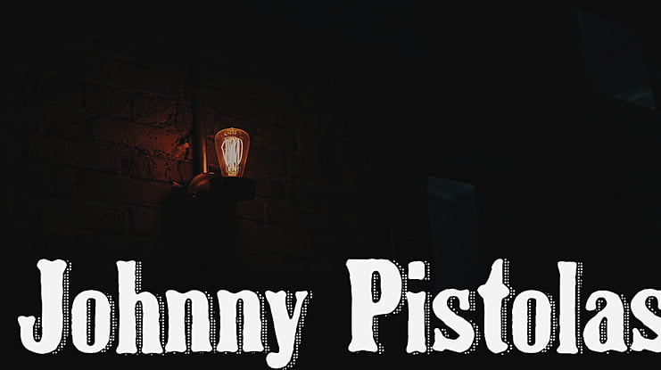 Johnny Pistolas Font