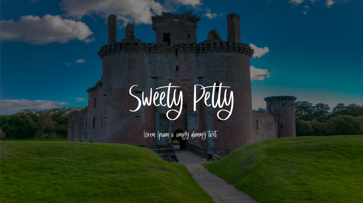Sweety Petty Font