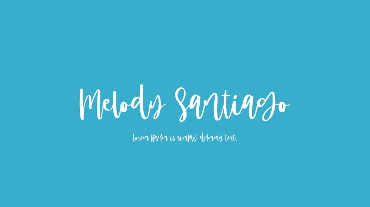 Melody Santiago Font