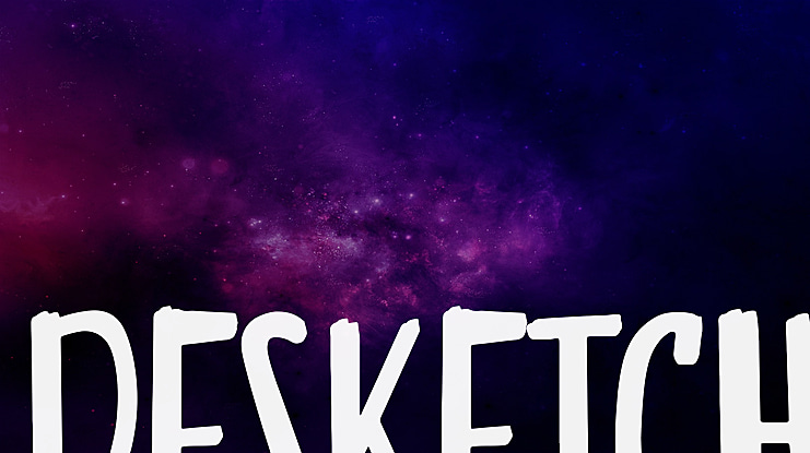 DESKETCH Font