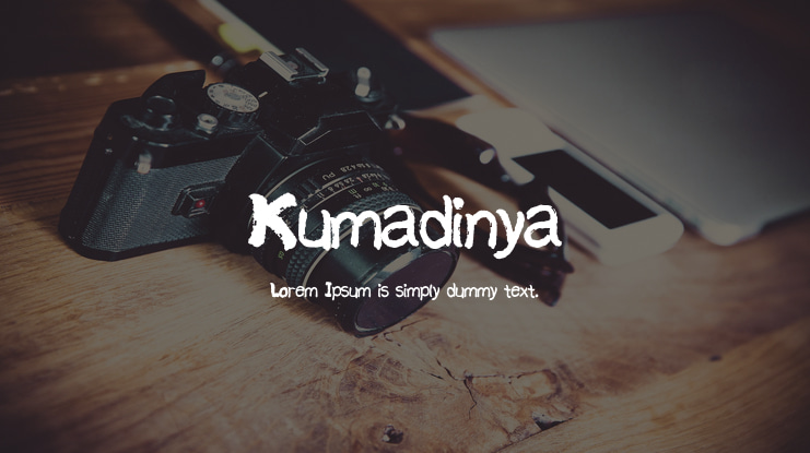 Kumadinya Font