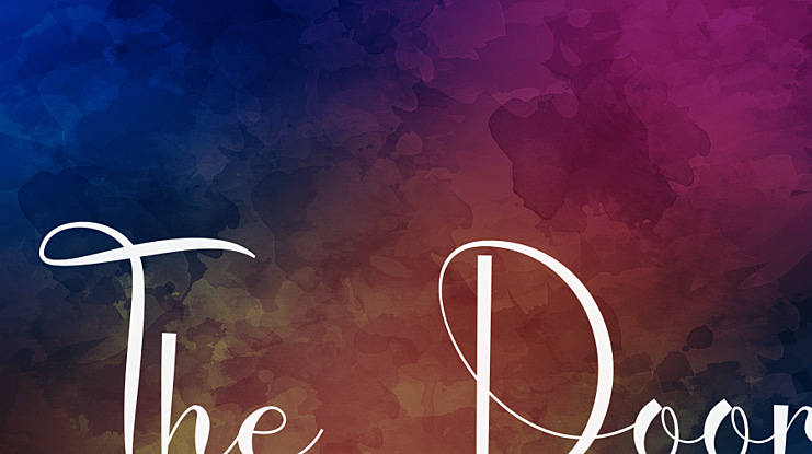 The Door Font