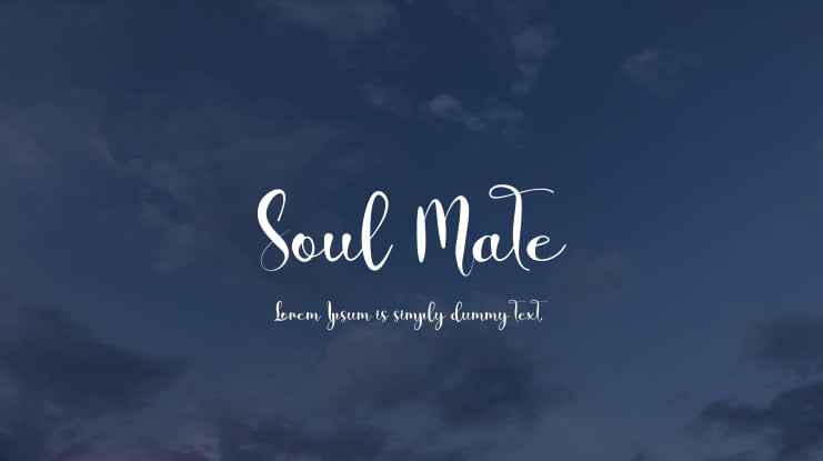 Soul Mate Font
