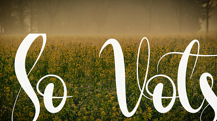 So Vots Font