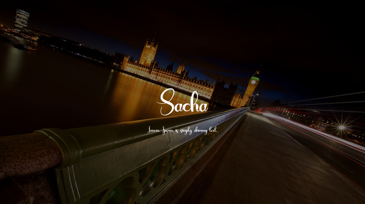 Sacha Font