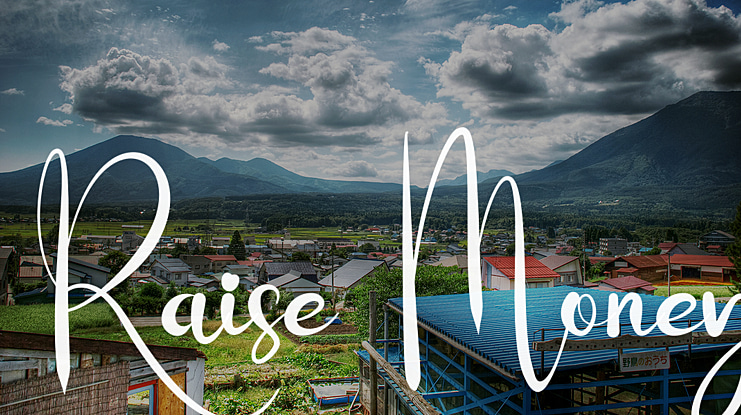 Raise Money Font