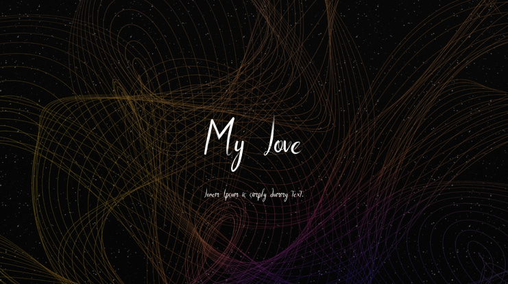 My Love Font