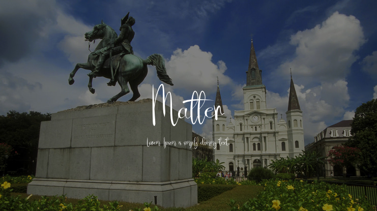 Matter Font
