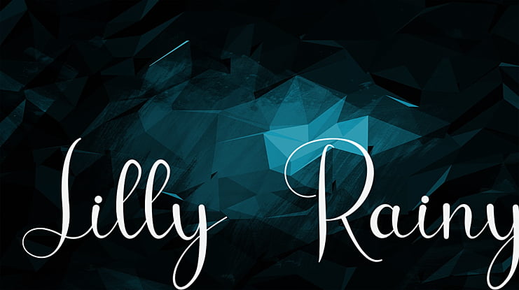 Lilly Rainy Font
