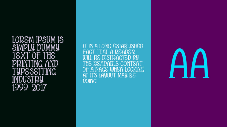 Smart home Display Font Family