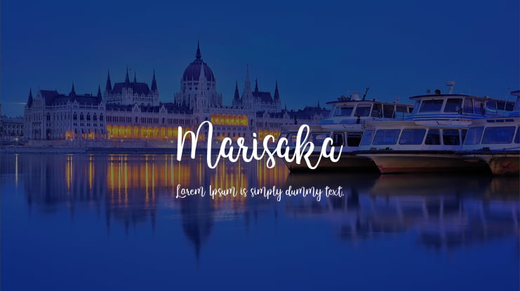 Marisaka Font