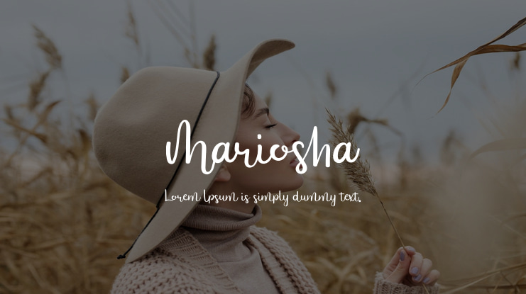 Mariosha Font