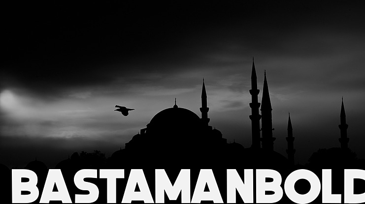 BastamanBold Font