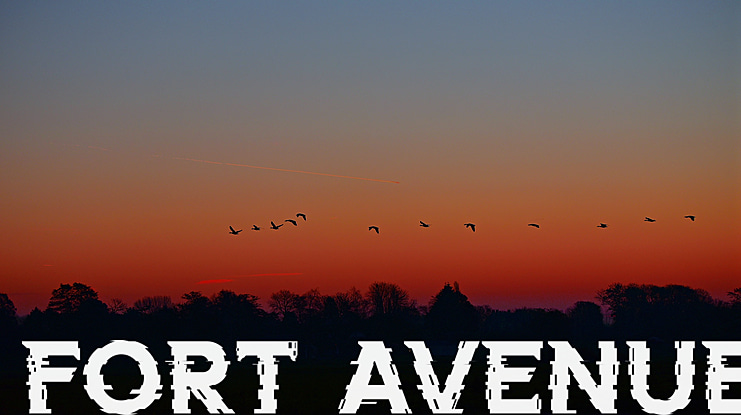 FORT AVENUE Font